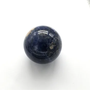 Veleprodaja prirodni dragulj plava содалит opseg loptu kristali ljekovita kamenje za uređenje doma