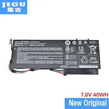 JIGU original Bateriju 2ICP5/60/80-2 AC13A3L ZA za ACER Aspire P3-131 P3-171 za TravelMate X313 7,6 V 40WH