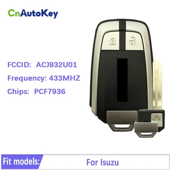 CN081001 Za Isuzu daljinski Upravljač Smart Car Key Control sa FCC ID ACJ932U01 2 gumba 433 Mhz 46chip