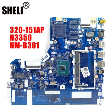 NM-B301 Za Lenovo 320-15IAP matična ploča laptopa DG424 DG524 Matična ploča NM-B301 procesor N3350 DDR3 100% ispitni rad