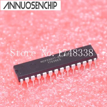 100PC MCP23017-E/SP DIP28 MCP23017-E/SP MCP23017-E DIP novi i na raspolaganju je sigurnosni čip