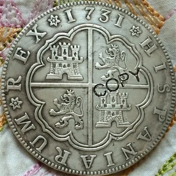 1731 Španjolska kovanice u 8 reale