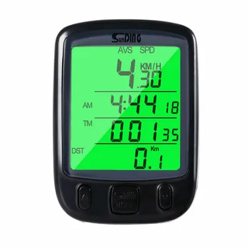 Biciklistička Računalo Vodootporan Biciklistička Računalo Bežični GPS Brzinomjer Biciklizam Brojač i Štoperica Sat Led Digitalni Tarifa