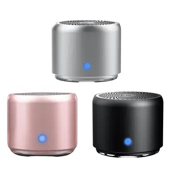 Kompaktni Mini Bluetooth Zvučnik Bežični Govorna Slušanje Dugi Vijek Trajanja Baterije, Vodootporan je Lako nositi sa sobom za Lančanik Sobe pješačenje Zurke