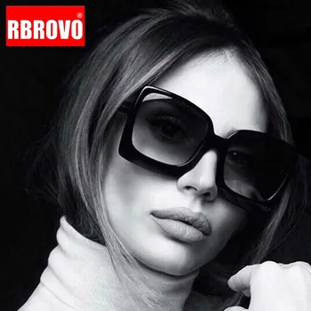 RBROVO 2021 Prevelike Sunčane Naočale Ženske Vintage Naočale za Žene/Muškarce Luksuzni Sunčane Naočale Ženske Slr Oculos De Sol Feminino