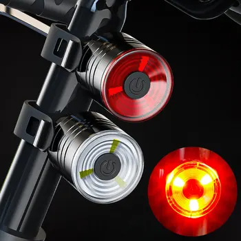 Biciklistička dugo Svjetlo 3 Led-a Perle Stražnji Ugašena Svjetiljka Svjetiljka Smjenski 2032 Baterija MTB Cestovni Bicikl Pribor