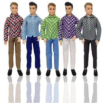 32 cm Kens The Dečko Komplet Odjeće Ručni Rad, Odjeću, Pokrivač t-shirt, Odijelo Za Barbie Lutke Pribor Za Presvlačenje, Igračke