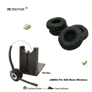 Zamjenjive jastučići za uši za JABRA Pro 920 Mono Bežične Slušalice Dijelovi Kožni Slušalice, Torbica za Slušalice