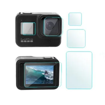 Kaljeno Staklo Objektiv i LCD Zaslon zaštitna Folija Zaštitna Kapa Torbica Za ЭкшнКамеры GoPro Hero 8 Black Go pro Hero8