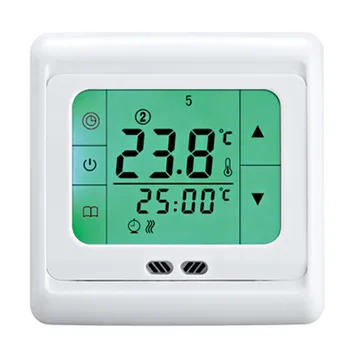 Termostat BYC07.H3 sa Zaslonom osjetljivim na Dodir, Grijaći Termostat za podno, Regulator Temperature Električnog Sustava Grijanja