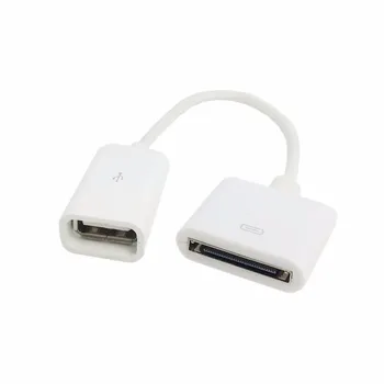 1PC 30-Pinski Konektor za povezivanje na USB Priključak za Sinkronizaciju Podataka Kabel Za Punjenje Adapter Za iPhone 4 4S Crni / Bijeli