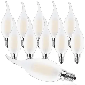 Klasicni Led Svjetiljka za Svijeće C35 E14 Mat 220 v 4 W S Podesivim Svjetlinu Svjetiljke sa žarnom niti Toplo bijela 2700 Do Žarulja Za Rasvjetu Luster