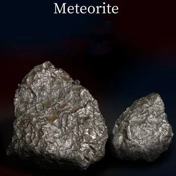 1 kom. Лопнор Meteorit je Neobrađeni Kamen je Prirodni 100% Pravi Meteorit Magnetski Kamen Zbirka Ukras Ukras Kuće Kamenita Meteorit