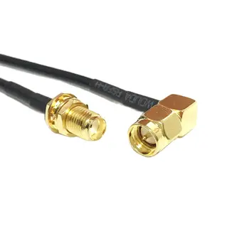 WIFI Antenski kabel SMA Ženski Matica SMA NA Muški Pravokutni Adapter sa kika dostupne RG174 Veleprodaja 10 cm/15 cm/20 cm/30 cm/50 cm/100 cm