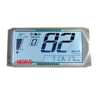 Podešavanje električnog LCD-metar 48-120 U brzinomjer, Voltmetar jedna linija kvar tri datoteke za olovo-кислотной baterije