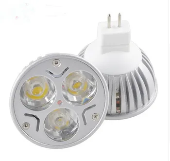 Novi Zatamnjen MR16 9 W EPISTAR Led Reflektor Topla Bijela Bijela Cool White Reflektor Lampa Lampa Besplatna Dostava