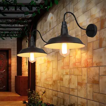 2 Potkrovlje Industrijski Zidne Lampe i Starinski zidni Svijećnjak Klasicni lampa Američka Country Jednostavnost Restoran dnevni boravak ukras svjetlo