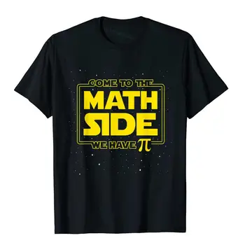 Zabavna majica Day Come To The Math Side, imamo Poklon majica Pi, Grafička Funky хлопковая muška t-shirt u stilu hip-hop
