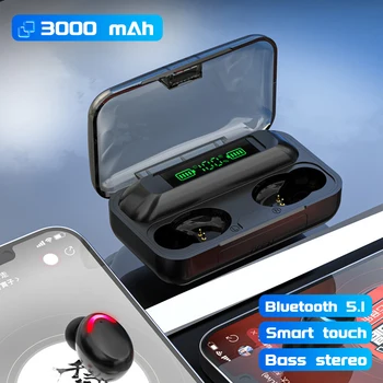 F9 TWS Bežične Slušalice Gaming Slušalice 9D Stereo Bluetooth Slušalice s Mikrofonom Sportske Slušalice Vodootporne Slušalice Besplatna Dostava