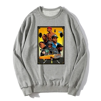 Majica Snoop Dogg Tupac Straight Outta Compton Jay Z Public Men Smiješno pulover Hoodies Majica Harajuku Vanjska Odjeća
