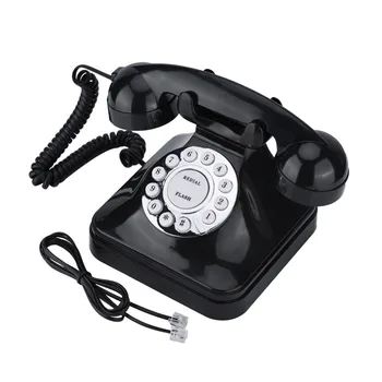 WX-3011 Starinski Telefon Crna Kućni Telefon Klasicni Fiksni Žični Telefon telefono fijo telefone fixo fiksni telefon