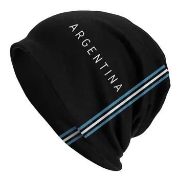 Zastava Argentine Argentinska Zastava Nogomet Legenda Nogometa Kape Hip-Hop Vanjski Skullies Kape Kape Unisex Dvostruke namjene Hauba Вязаная Kapa