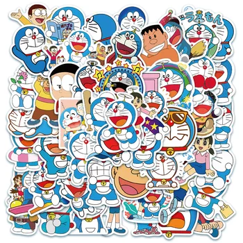 50 Doraemon Doraemon Prijenosna računala, Mobitele, Tablete, Ukrasne Naljepnice, Naljepnice za Prtljagu, Vodootporan Кавайный Poklon