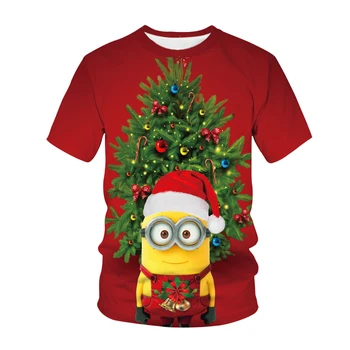 2022 Nova Božićna t-Shirt Muška Branded Design Djed Mraz Božićno Drvce, Snijeg je Zapadni Odmor dječji božićni majice Veliki Veličina
