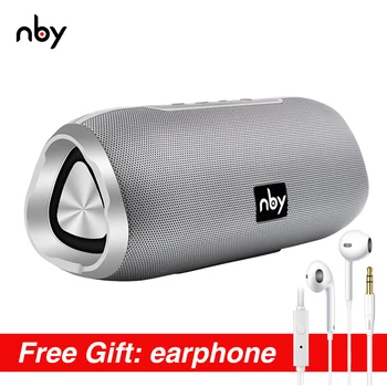 nby-6670 Vodootporan Bluetooth Zvučnik Prijenosni 3D Stereo Glazba Zvuk Bežični Zvučnik Vanjski WOOFER Kolone 10 W-FM-Radio