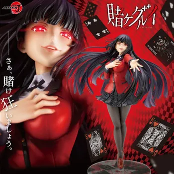 20 cm Japanske Anime ARTFX J Kakegurui Figurica Джабами Юмеко Меари Саотоме Figurica Naplativa Model Figurica Lutka Igračka Poklon