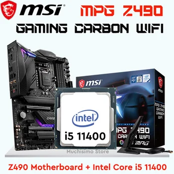 Intel Core i5 11400 Combo 1200 MSI Z490 Gaming + matična ploča i5 11400 Procesor u Kombinaciji LGA1200 DDR4 Stolni komplet za matične ploče Intel Z490