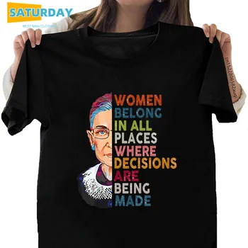 Ženska t-shirt Rbg Ruth Bader Ginsburg s natpisom 