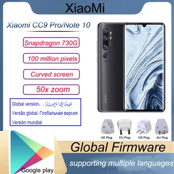 Mobilni telefon Xiaomi cc9pro / cc9 6,47 inča xiaomi Note 10 4G 50-širokokutni optički zoom 100 milijuna piksela гиперболоидного zaslona 5260 mah baterija