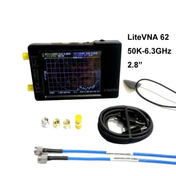 Originalni Hugen LiteVNA 6G LiteVNA62 50k-6,3 Ghz VNA NanoVNA 2,8 inčni LCD zaslon Osjetljiv na HF, VHF, UV Vektor Mrežni analizator