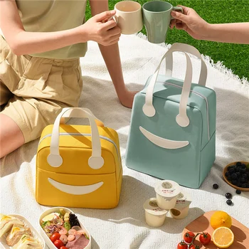 Izdvojeni torbu ručak strane Tote torbe za višekratnu upotrebu водоустойчивый nasmijana za odrasle djecu
