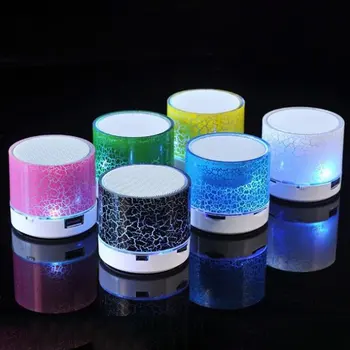 A9 LED Crack Bluetooth kompatibilne Bežične Zvučnike Mini Zvučnik Vanjska Zvučna Kutija za Smartphone Automobila 3D Stereo Surround Glazba