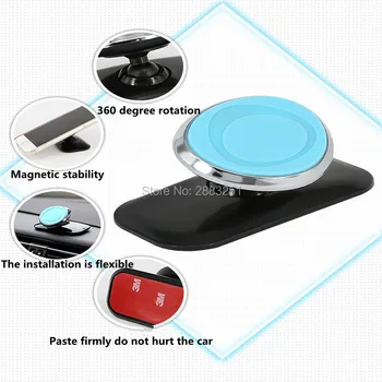 Magnetni 360 Rotacija GPS Magnet Telefon dizajnerski Držač za Telefon za KIA sportage 3 rio sorento cerato k2 Soul ceed k3 k5 auto oprema