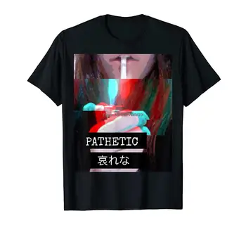 Dirljiv Soft t-shirt u estetsku stilu Grunge, Muška Хлопковая Majica okruglog izreza, Majice u stilu hip-hop, Vanjska odjeća, Harajuku