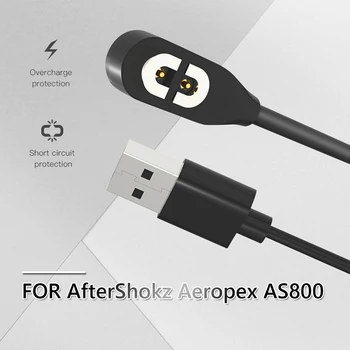 Za AfterShokz Aeropex AS800 Magnetski Kabel za Punjenje Slušalice, USB, Punjač, Kabel za punjenje slušalice s koštane vodljivosti 100 CM