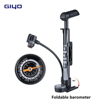 GIYO GM-642 Prijenosna Pumpa za mtb 33 cm Mini-Zračni Ventil Presta/Schrader 120psi EIEIO Pribor za bicikle