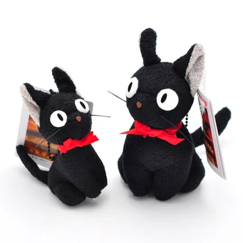 Mini Crni Mačak Kiki Mekana Igračka Studio Гибли Hayao Miyazaki Za Isporuku Usluga Kiki Crni Pliš Igračku Gigi Privjesak Privjesak
