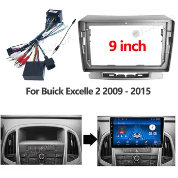 Za Buick Excelle 2 2009-2015 Za Opel Astra J 2009-2017 Naknada Kabel za Upravljanje Canbus Stereo Panel Kontrolna ploča Montažna rama