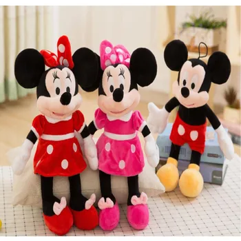 Visoka Kvaliteta Disney Pliš Igračke Slatka Mickey Mouse Minnie Stitch Tigar Winnie Medvjed Životinje Mekana Lutka Dječji Božićni Pokloni