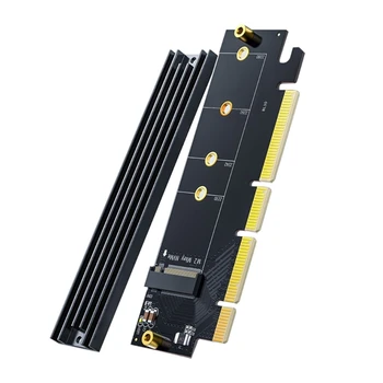 PCIE 4,0x16 za M. 2 NVME SSD Adapter za M. 2 NVME za PCIE X16 Kartica za proširenje 64 Gb/s Podrška 2230 2242 2260 228