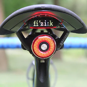 Biciklizam USB Bicikl dugo Svjetlo fenjera Inteligentni Senzor Kočnice Bicikla Stražnja Svjetla MTB Prometni Ciklus Stražnja Vodootporan MTB Bicikl Stražnja Svjetla