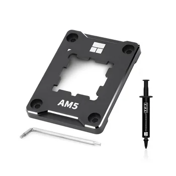 Zaštićeni kućište cpu Thermalright AMD-ASF AMD AM5, zaštitni nosač od lijevanog aluminija koji je otporan na pritisak, s mašću TF8 1g