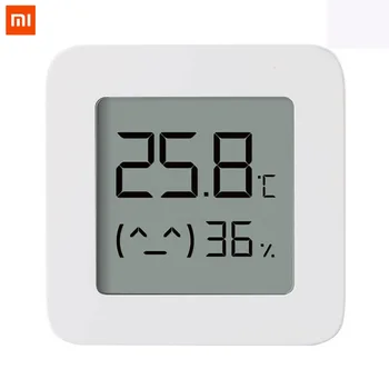 Xiaomi Mijia Termometar 2 Bluetooth-kompatibilni Inteligentan daljinski Upravljač Senzor za Temperaturu i Vlagu s LCD zaslona