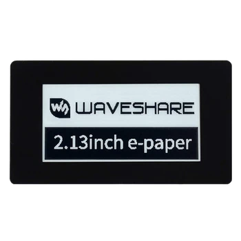 Waveshare 2,13-inčni zaslon Osjetljiv na dodir E-Paper E-Ink za Malina Pi 250X122 piksela Crna /Bijela sa sučeljem SPI
