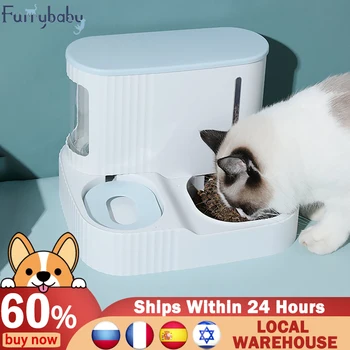 3L Zdjela Za hranu Za Kućne Mačke, Automatski Ulagač Za Pse, Zdjela Za Skladištenje Suhe Hrane, Zdjela za Vodu Za Piće, Kvalitetnu i Sigurnu Materijali