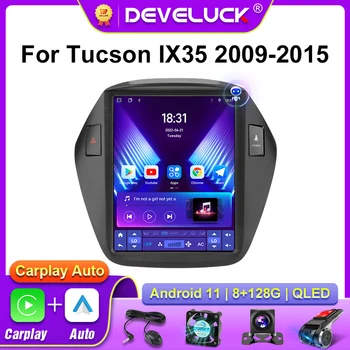 Za Hyundai Tucson 2, LM IX35 2009-2015 2 Din Android 11 Auto Radio Multimedija Видеонавигация Carplay Auto Stereo 4G WIFI GPS IPS